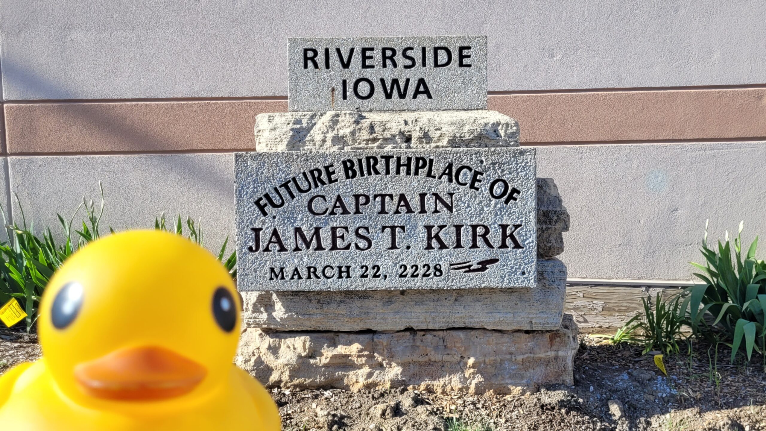 Birthplace of Captain Kirk – Riverside, Iowa