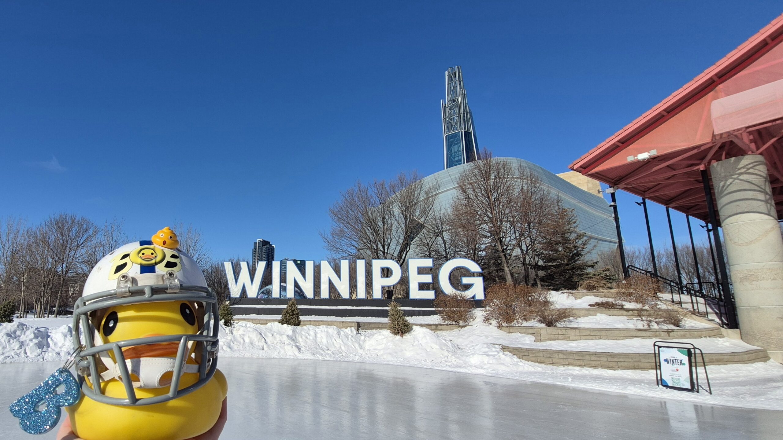 Skating at the Forks – Winnipeg, Manitoba