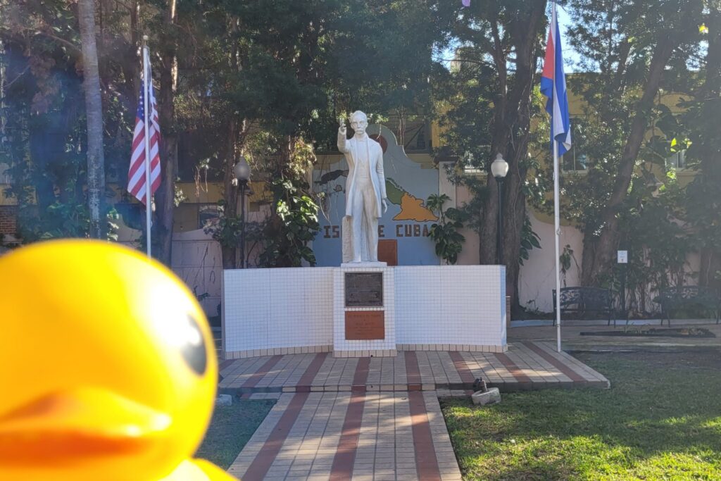 Expedition 555 USA – Florida – Ybor City Jose Marti Park